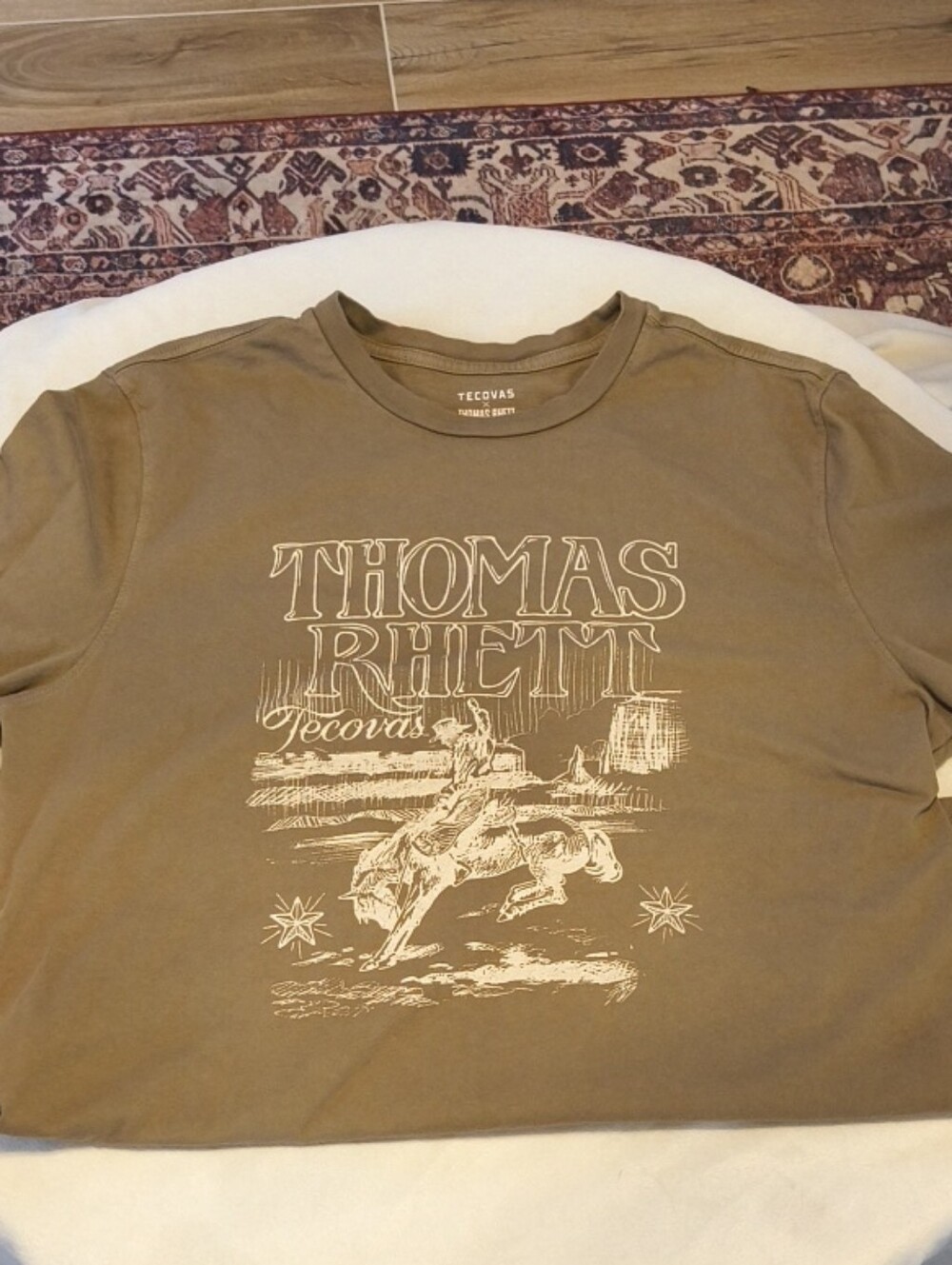 Tecovas Olive Graphic Thomas Rhett Tee